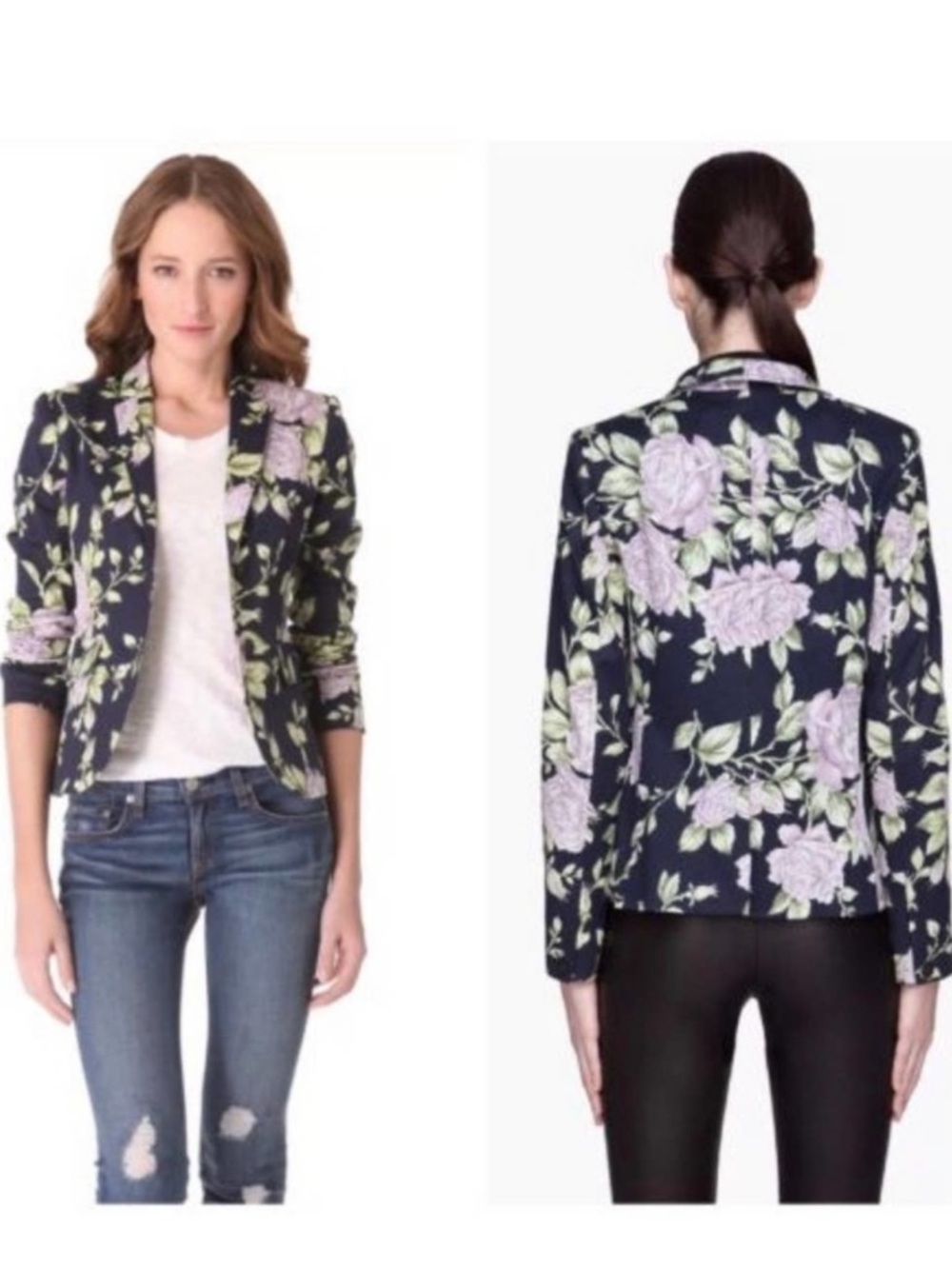 RAG AND BONE BAILEY FLORAL
BLAZER SIZE 4